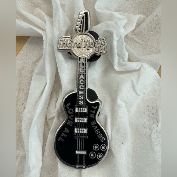 Hard Rock Cafe Other - Vintage Hard Rock Black Guitar Pin
